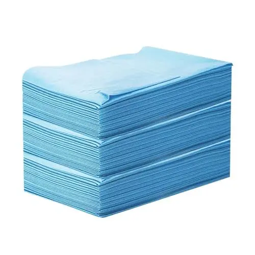 Produktbild: UAPPO 100PCS Einweg Bettlaken, Einweg Massagetisch Bettlaken, Einweg Auflage für Massageliegen Spa Tattoo Salon Vliesstoff 80 x 180cm (Blau)