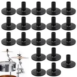 Produktbild: UAPPO 20 Stück beckenhüllen für Trommelbeckenständer Beckenhülsen & Beckenständer Hülsen Ersatz für Shelf Drum Kit Trommel Beckenhülsen zubehör für regal schlagzeug percussion instrument