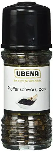 Produktbild: UBENA 5er Set schwarzer Pfeffer ganz, 7er Pack (7 x 225 g)