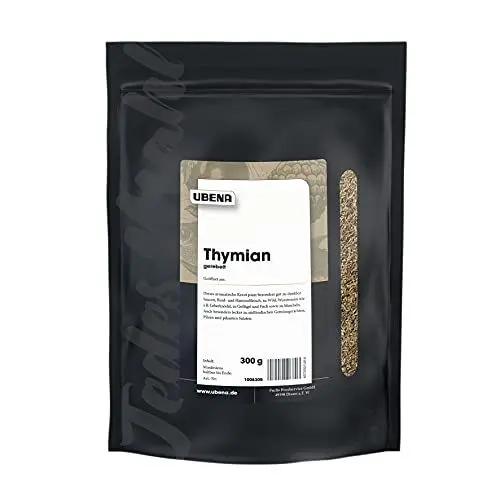 Produktbild: UBENA Thymian gerebelt im wiederverschließbaren Vorratsbeutel, 2er Pack (2 x 300 g)