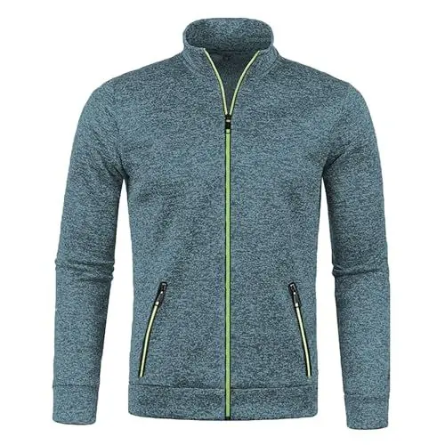 Produktbild: Übergangsjacke Herren Leicht Arbeitswinterjacken Herren Big Size Jungen Jacke 158 Herrenjacke Übergröße Taktische Fleecejacke Herren Pilotenjacke Herren Arbeitsjacke All Black Friday Deals