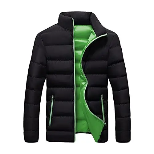 Produktbild: Übergangsjacke Herren Übergangsjacken Jacke Herren Übergangsjacke Herren Lederjacke Sommerjacke Herren Wendejacke Herren Männer Winterjacke Herren Jacken Übergang Übergangsjacken Grün 5Xl