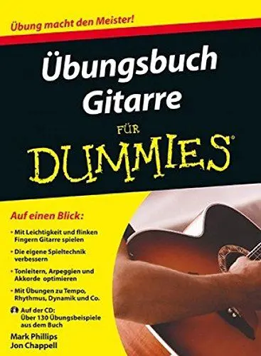 Produktbild: Übungsbuch Gitarre für Dummies