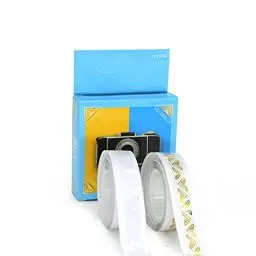 Produktbild: UESDU Fotoecken, 500 Stück Fotoecken Selbstklebend Transparent und Gold Foto Klebepads Fotoalbum Sticker Eckaufkleber Scrapbooking Foto Ecke zum Einkleben von Fotos Postkarten Grußkarten