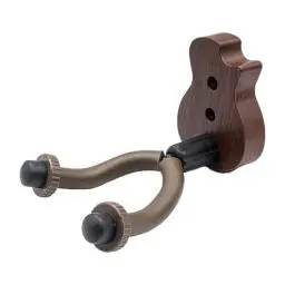 Produktbild: UESDU Gitarren Wandhalterung, Gitarrenhalter für die Wand Wandhalter Gitarre ‎Braun Gitarrenwandhalter Haken Gitarrenhalterung Wand für Klassische Akustikgitarre Bass Ukulele
