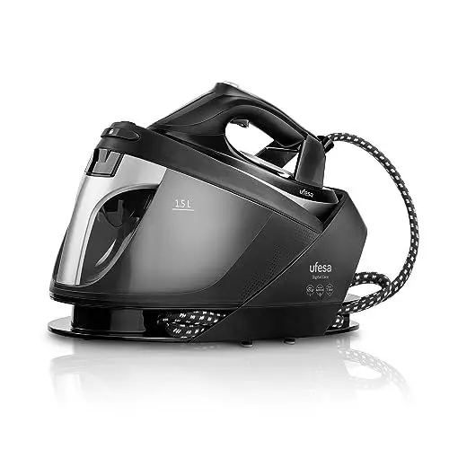 Produktbild: Ufesa Bügeleisen Dampfstation Digital care, 2600 W, 7 Bar, Bügeleisen Dampf Vertikal und Horizontal, Dampfstoß 325 g, Tank 1,5 L