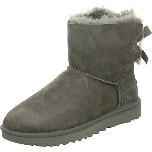 Produktbild: UGG Damen Mini Bailey Bow Ii Classic Boot, Grau, 36 EU
