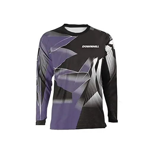 Produktbild: UGLY FROG Motocross Trikot Lange Ärmel Herren Motorrad Cross Freeride MX Enduro Offroad Trikot MTB/Downhill Bekleidung Z11M