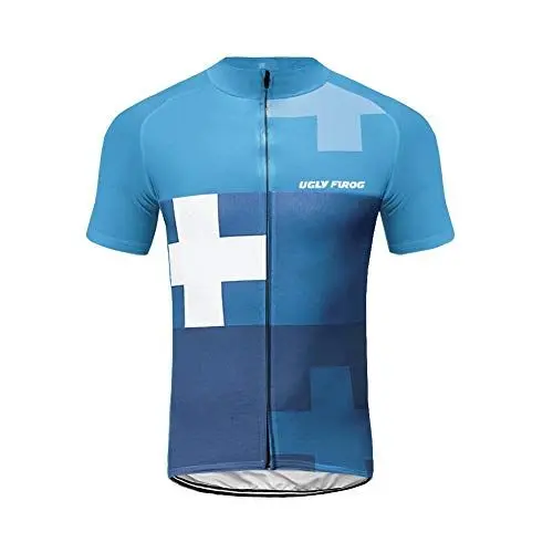 Produktbild: UGLY FROG New Sommer Herren Manner Kurze Hülse Zyklus Jersey Kurzarm Fahrradtrikot Fahrrad Hemd Fahrrad Radfahren Trikot Cycling Jersey Bike Shirt