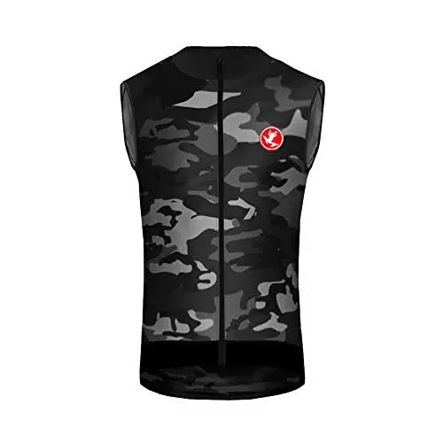 Produktbild: UGLY FROG Westen Herren Ärmellos Radtrikot Fahrradtrikot Fahrradbekleidung für Männer mit Elastische Mode Atmungsaktive Schnell Trocknen Stoff MJML01F