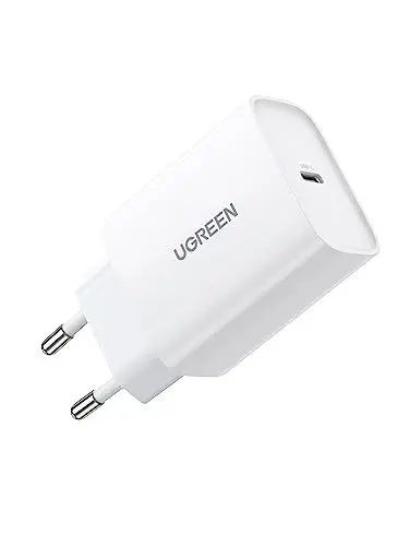 Produktbild: UGREEN USB C Ladegerät 30W USB C Netzteil PPS Schnellladegerät kompatibel mit iPhone 16 Pro Max 15 Pro Max 14 Pro 13 12 11 Pixel 7 Pro 6 iPad Pro Air Galaxy S24 Plus S23 Ultra S22 S21 MacBook Air M1