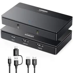 Produktbild: UGREEN 4K Video Capture Card, HDMI auf USB Type C Video Grabber 1080P 60fps für Gaming Live Streaming Video Recorder, kompatibel mit Switch PS5 PS4 Xbox iPad DSLR Camera MacBook Laptop PC Phone