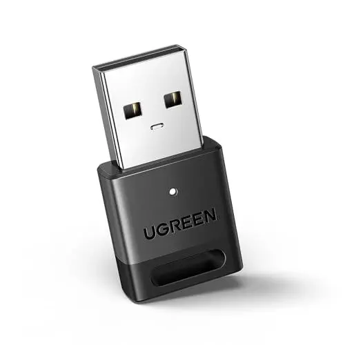 Produktbild: UGREEN Bluetooth Adapter 5.3 für PC, USB Bluetooth Dongle für Desktop, Computer, Laptop, Bluetooth Stick unterstützt Windows11/10/8.1, Plug und Play