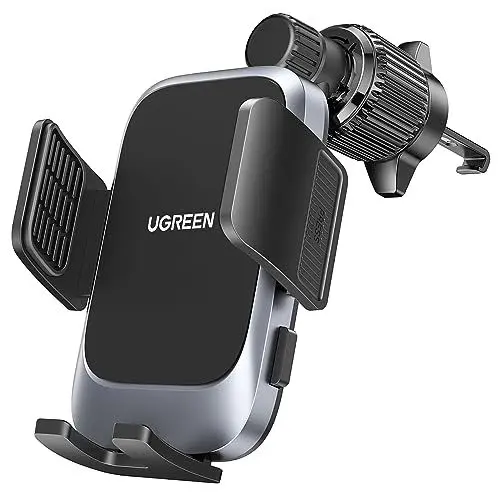 Produktbild: UGREEN Handyhalterung Auto (Upgrade Metallischer Hakenclip) Handyhalter 360° Drehbar Lüftung Kfz-für iPhone 15/14/13/12 Pro Max, Galaxy, Huawei, XIAOMI und alle 4,7-7,2 Zoll Handys
