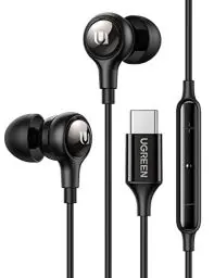 Produktbild: UGREEN HiTune USB C Kopfhörer mit Kabel, In-Ear Magnetkopfhörer mit Lautstärkeregler HiFi Sound Kompatibel mit iPhone 16 Serie Galaxy S24 S23 Serie iPad Pro 2021 Air Android usw
