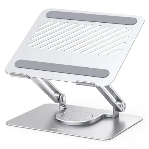 Produktbild: UGREEN Laptop Ständer Höhenverstellbarer drehbarer Notebook Stand Drehbare Basis Kompatibel mit Allen Laptops 10-17,3