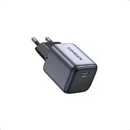 Produktbild: UGREEN Nexode USB C Ladegerät 30W USB C Netzteil GaN II Tech Schnellladegerät kompatibel mit iPhone 16 Pro Max, 16 Plus, 16, 15 Pro, 14, Galaxy S24 Ultra, S23, iPad, Tab A8, Pixel, HomePod (Schwarz)