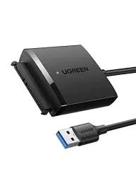 Produktbild: UGREEN SATA Adapter UASP Externe Festplatte Adapter USB 3.0 Adapter SSD HDD SATA III komatibel mit 2,5