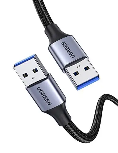 Produktbild: UGREEN USB 3.0 Kabel 5 Gbps Super Speed,Nylon USB Kabel auf USB kompatibel mit Drucker, Laptop, Festplatten, Kamera usw. (3M)