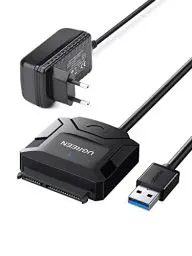 Produktbild: UGREEN USB 3.0 auf SATA Kabel UASP USB SATA Kabel USB 3.0 SATA Kabel Festplatten Dockingstation für 2,5
