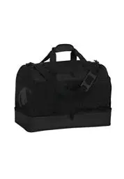 Produktbild: Uhlsport ESSENTIAL 75 Liter SPIELERTASCHE Sporttasche Reisetasche für Damen und Herren - mit Bodenfach - Tasche für Sport, Reisen, Fitness, Gym, Handball, Fußball - Schwarz