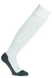 Produktbild: Uhlsport Unisex Team Pro Essential Herren Stutzenstrumpf, Weiß, 41-44 EU
