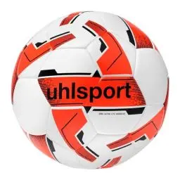 Produktbild: uhlsport 290 Ultra Lite Addglue Junior Kinder Fußball Spiel- und Trainingsball, für Kinder bis zu 10 Jahren, Fußball Kinder, bianco/arancio fluo/navy