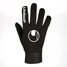 Produktbild: uhlsport Fußball Feldspielerhandschuhe - Feldspieler-Handschuhe für Herren, Damen, Kinder - Running Jogging Handschuhe mit Micro-Grip-Profil für warme und trockene Hände bei kaltem Wetter