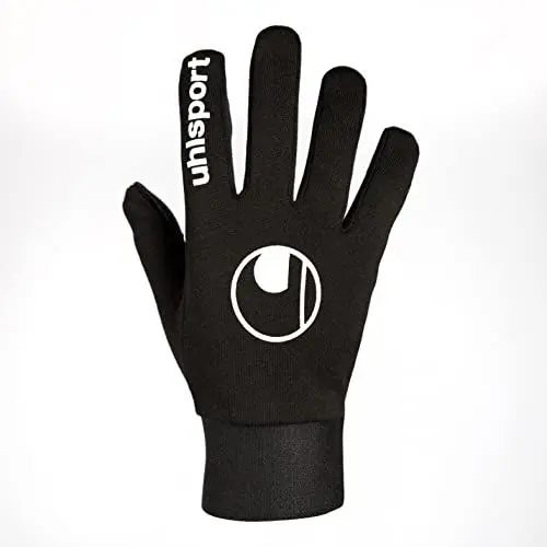 Produktbild: uhlsport Fußball Feldspielerhandschuhe - Feldspieler-Handschuhe für Herren, Damen, Kinder - Running Jogging Handschuhe mit Micro-Grip-Profil für warme und trockene Hände bei kaltem Wetter