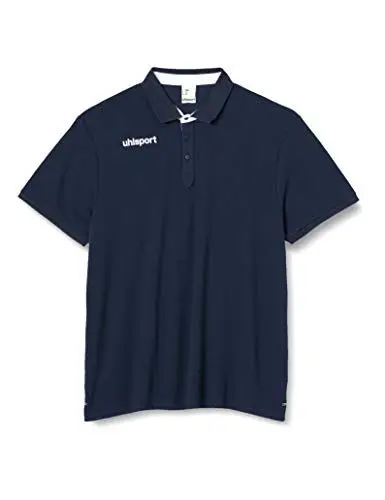 Produktbild: uhlsport Herren Essential Prime Polo Shirt Poloshirt, Marine/Weiß, 4XL