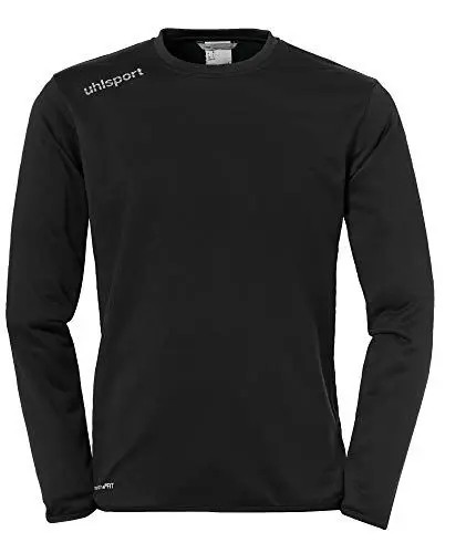 Produktbild: uhlsport Herren Essential Training Sweatshirt, schwarz/Weiß, 4XL