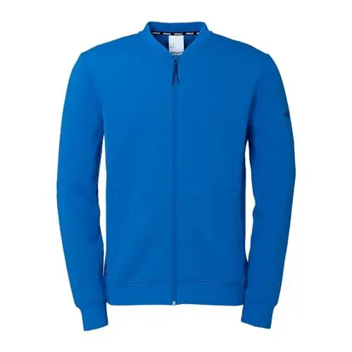 Produktbild: uhlsport ID College Jacke Weste für Herren Ausgeh-Jacke Sweat-Jacke Sweatshirt ohne Kapuze für Herren, Damen und Kinder