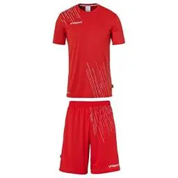 Produktbild: uhlsport Jungen Score 26 Fußball Trikot-Set - Fußball-Set Bestehend Aus Trainings-Shirt Und Trainings-Hose, Rot/Weiß, 128 EU