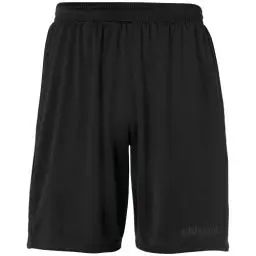 Produktbild: uhlsport Performance Shorts Herren Shorts Sport Fußball Fitness Wandern Radfahren Laufshorts Kurze Hose Laufhose Sommer 100% recyceltes Polyester schwarz - Größe L