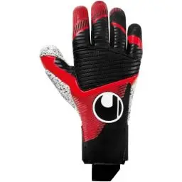 Produktbild: uhlsport Powerline Supergrip+ Reflex Fußball Torwarthandschuhe für Kinder und Herren, Torwart-Handschuhe, Fussball-Handschuhe mit Neuer Haftschaumformel und High-Grip-Elemente