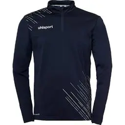 Produktbild: uhlsport Score 26 1/4 Zip Top Herren Sport-Jacke Sweatshirt Sweatjacke Pullover Fußball Fitness Gym Sport-Hoody Sport-Pulli - smartbreathe FIT - atmungsaktiver Stoff aus recyceltem Polyester