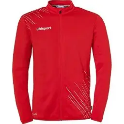 Produktbild: uhlsport Score 26 Classic Jacke Herren Sport Fußball Trainingsjacke Sweatshirt Jacke Sweatjacke - elastischer Ausgehanzug mit Reißverschluss-Taschen
