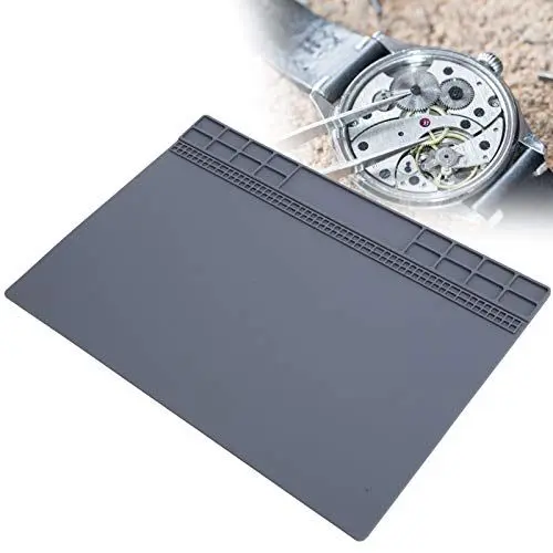 Produktbild: Uhrenreparatur Zubehör Uhr Reparatur Pad Uhrmacher Matte Silikon Uhr Reparatur Gummimatte, Uhr Reparatur Matte Uhrmacher Matte Reparatur Werkzeuge & Kits Zubehör