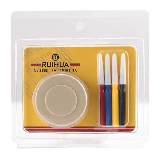 Produktbild: Uhrenreparaturset, Uhrenölwerkzeug, Uhrmacher Ölstifte, Mechanische Reparatur, Professionelles Uhrenöler Set 1 Ölbecher 4 Ölstift Sortiment Kit Uhrenölstange und Uhrenölkasten