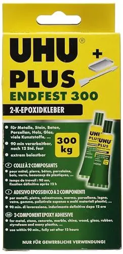 Produktbild: UHU 456301 Zwei-Komponenten-Kleber Plus Endfest 163g