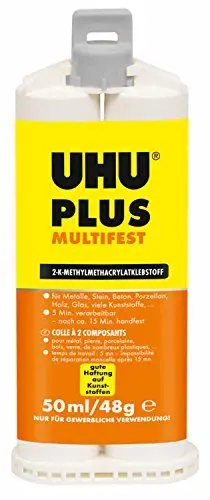 Produktbild: UHU 46925 Klebstoff, plus multifest, 2 Komponenten, 50 ml