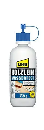 Produktbild: UHU Holzleim WASSERFEST, Flasche 75g