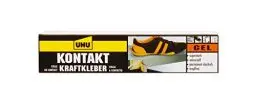 Produktbild: UHU Kontakt Kraftkleber Gel, Super starker, gelförmiger, universeller Kontaktkleber, Tube, 120 g