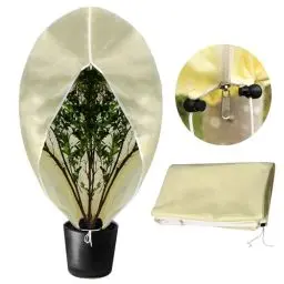 Produktbild: Ujaxjaxi Winterschutz für Kübelpflanzen 200CMx240CM, XL/XXL Winterschutz für Pflanzen Frostschutz Pflanzen, Wiederverwendbar Winterschutz für Palmen,Olivenbaum,Blumen mit Reißverschluss und Zugband