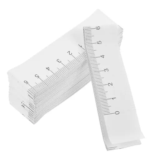 Produktbild: UKCOCO 1000 Stk 1 Meter Langes Papiermaßband Kopfmaßband Für Kleinkinder Maßband Aus Stoff Kopfmaßband Für Kinder Bandkörper Messen Meterband Krankenschwester Medizinisch Zollstock
