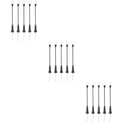 Produktbild: UKCOCO 3 Sets Miniatur- - Miniatur-hoflampen Modell-gartenlicht Puppenhauslampe Für Landschaftsschmuck 5 Stück X 3