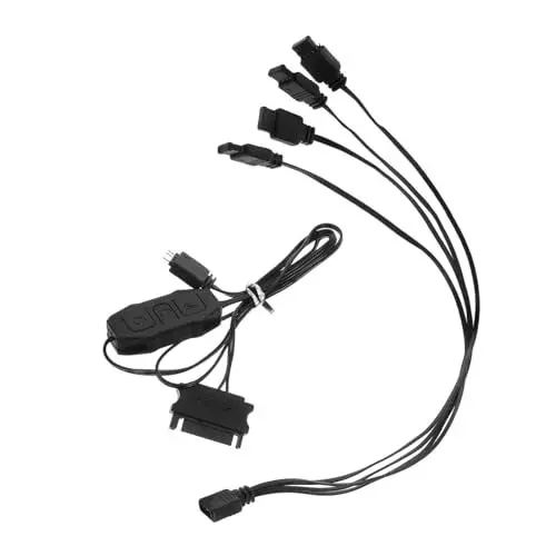 Produktbild: UKCOCO RGB-Controller-Adapter Gaming-pc Beleuchtungs-Controller Computerzubehör für Die Einrichtung