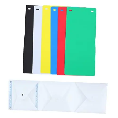 Produktbild: UKCOCO 1 Satz Mini-Studio Stand Stativ Faltbar Behälter Kamera Led-licht Zelt Foto Tragbar Fächer Hintergrund Streifen Für Deckel Bilder Handy, Mobiltelefon Falten Karton Polyester Weiß