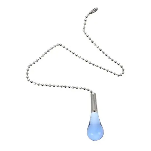 Produktbild: UKCOCO 1stk Kronleuchter- -zubehör Glasanhänger Kronleuchter Aus Glas Wandleuchte Dekor Deckenventilatorkette Lampe Zum Aufhängen Lötpaste Glasdekor Metall Lampen Hängende Kette