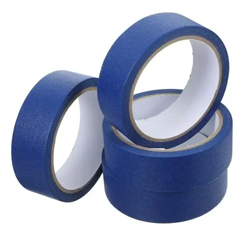 Produktbild: UKCOCO 20 Rollen blaues Abdeckband kinder dekor farbiges Malerband seidenband bändchen Abdeckband für Bastelarbeiten selbstklebendes Abdeckband hinterlasse keine Spuren Klebeband malen